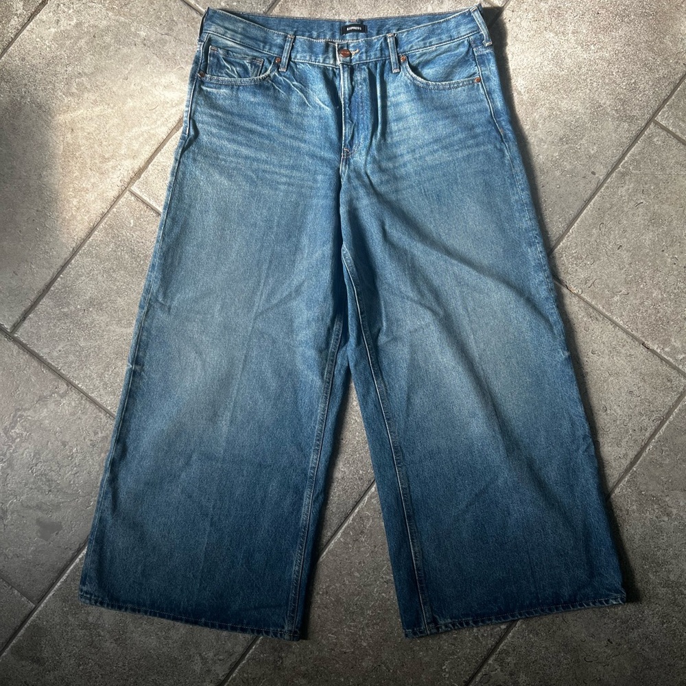 EXPRESS MIDRISE JEANS Size 14 Long